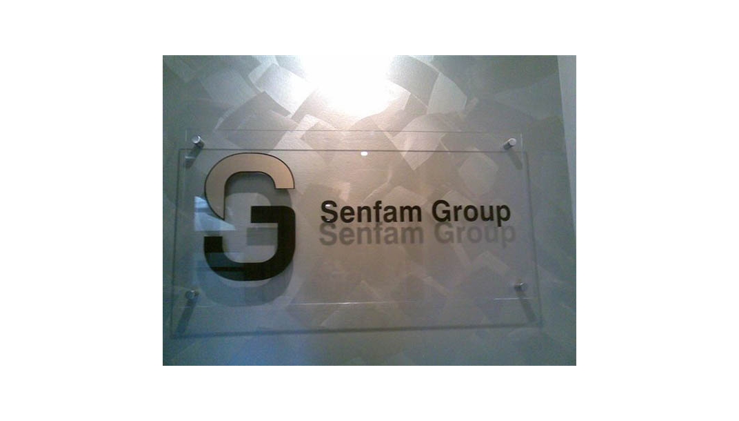Reception Signage