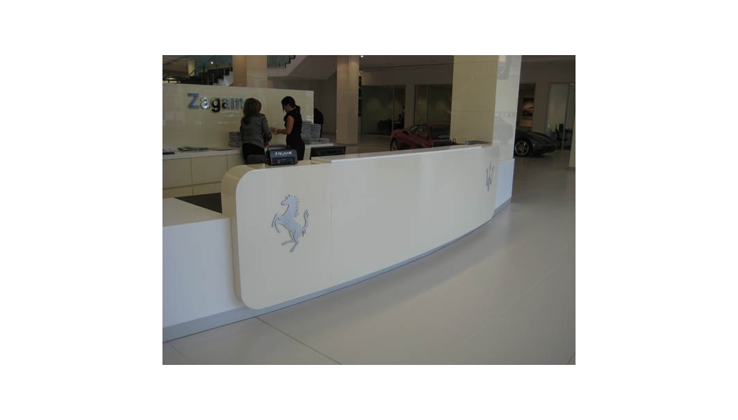 Reception Signage
